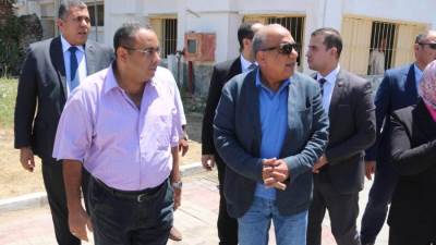 وزير الكهرباء يتفقد هندسة كهرباء برج العرب ويجرى حوارا مع المواطنين