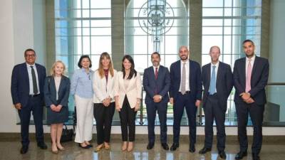 "المشاط" تلتقي وفدًا رفيع المستوى من البنك الأوروبي لإعادة الإعمار والتنمية