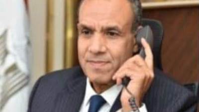 وزير الخارجية والهجرة يجرى اتصالاً هاتفياً بنظيره الاسباني