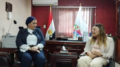 المشرف العام على "القومي للأشخاص ذوي الإعاقة" تستقبل رئيسة المجلس القومي للطفولة والأمومة