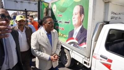 الزراعة تطلق قافلة منافذ متحركة بالسلع الغذائية لمطروح في إطار مبادرة خير مزارعنا لأهالينا