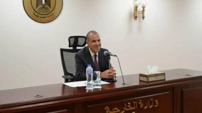 عبد العاطي: الدبلوماسية المصرية هي خط الدفاع الأول لحماية المصالح المصرية بالخارج