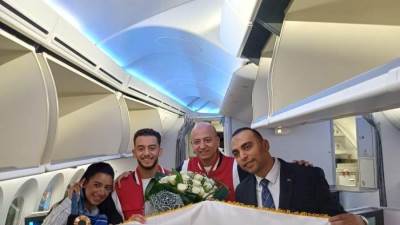 مصرللطيران تحتفل بالبطل المصرى محمد السيد الفائز بالميدالية البرونزية في أوليمبياد باريس 2024 