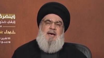 حسن نصر الله: اغتيال القادة الكبار لن يمس بمسيرة الحزب فى مواجهة الاحتلال