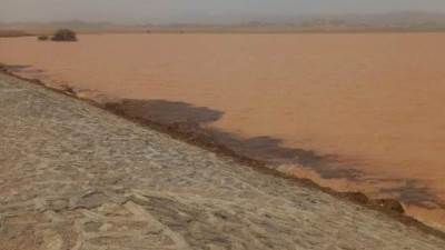 منشآت الحماية من السيول بمحافظة البحر الأحمر حمت مدينتى شلاتين ومرسى علم من العاصفة المطرية