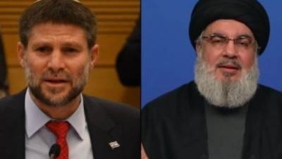 وزير المالية الإسرائيلي يدعو جيش الاحتلال لاغتيال حسن نصر الله