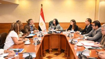 وزيرة التضامن الاجتماعي تلتقي ممثل منظمة الأمم المتحدة للطفولة في مصر " اليونيسف"  لبحث سبل تدعيم التعاون المشترك