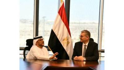 وزير البترول يستقبل رئيس حكومة الفجيرة ويبحث تعزيز التعاون البترولى المشترك