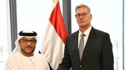 وزير البترول يستقبل رئيس حكومة الفجيرة ويبحث تعزيز التعاون البترولى المشترك