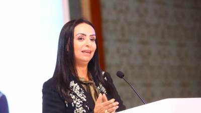 وزيرة التضامن تشهد إطلاق البنك الأهلي المصري أول بطاقة بخاصية تلامسية Touch Card للعملاء