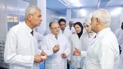 الغمراوي يشارك في حفل افتتاح التوسعات الجديدة لمصنع ميديك بمدينة السادات