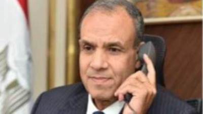 وزير الخارجية والهجرة يجري اتصالاً هاتفياً مع نظيره في المغرب