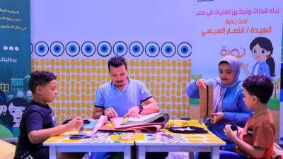 وزيرة التضامن تتوجه بالدعوة لضيوف مهرجان "العالم علمين" لزيارة معرض تنمية الأسرة