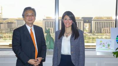 "المشاط" تبحث أولويات الشراكة المصرية اليابانية بذكرى مرور 70عاما على علاقات البلدين