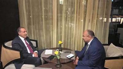 وزير الخارجية والهجرة والمصريين بالخارج يلتقي نظيره في تنزانيا