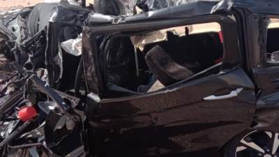 وفاة 4 أشخاص من أسرة واحدة بمدينة دراو شمال أسوان في حادث