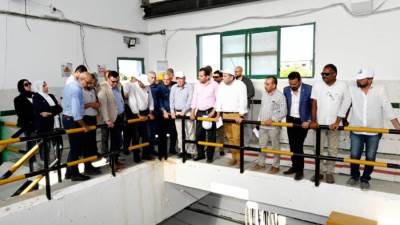وزير الإسكان يتفقد أعمال إحلال وتجديد محطة تنقية مياه جنوب العلمين بطاقة 167 ألف م3 يومياً