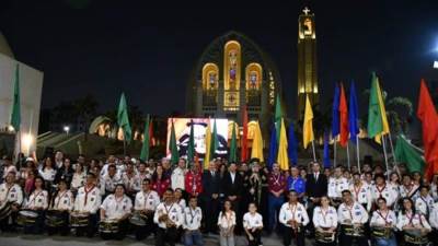 وزير الرياضة والبابا تواضروس يستقبلان الشباب المشاركين في المؤتمر العالمي للكشافة