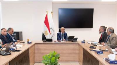 سويلم يبحث مع ممثل منظمة اليونيسيف فى مصر تعزيز التعاون