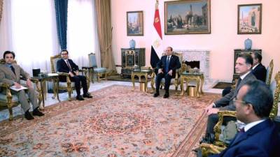 الرئيس السيسي: استمرار الحرب بقطاع غزة يجر المنطقة إلى دائرة مفرغة وخطيرة من عدم الاستقرار