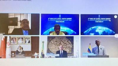 نائب وزير الخارجية والهجرة وشئون المصريين بالخارج يشارك فى قمة "صوت دول الجنوب" الثالثة