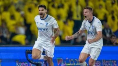 الهلال بطلا لكأس السوبر السعودى برباعية مدوية فى شباك النصر