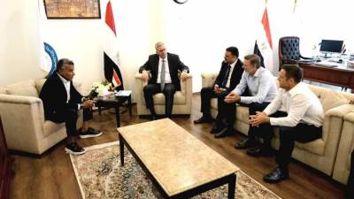 وزير البترول يلتقي بعدد من مسؤولي الشركات العاملة في مجال التعدين