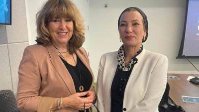 وزيرة البيئة تبحث التعاون مع الأمينة التنفيذية الجديدة لسكرتارية اتفاقية التنوع البيولوجي