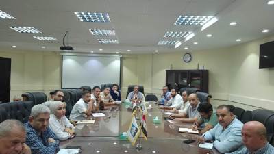 رئيس جهاز مدينة بدر يلتقي عدداً من سكان وقاطني المدينة للاستماع إلى مطالبهم ومقترحاتهم