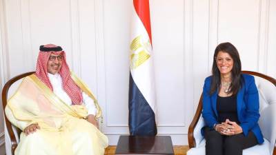 وزيرة التخطيط والتعاون الدولي تستقبل سفير المملكة العربية السعودية لبحث سبل تدعيم العلاقات الاقتصادية بين البلدين