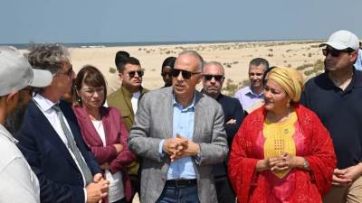 سويلم يعرب عن سعادته بلقاء نائب الأمين العام للأمم المتحدة