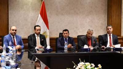 وزير الرياضة يشهد اجتماع الجمعية العمومية لاتحاد تنظيم الكيانات الشبابية