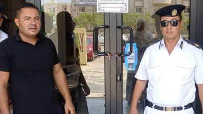 غلق وتشميع محال وبدرومات مخالفة وإزالة مخالفات بمدينتي دمياط الجديدة و15 مايو