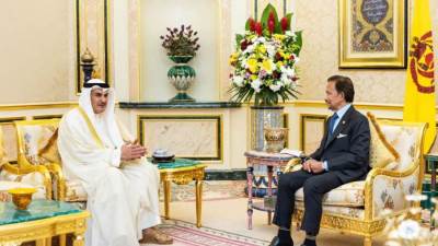 سلطان بروناي يشيد بتطور العلاقات الراسخة مع دولة الكويت