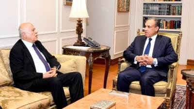 وزير الخارجية والهجرة يستقبل أمين سر اللجنة المركزية لحركة فتح