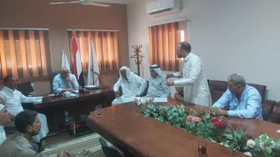 رئيس جهاز مدينة بورسعيد الجديدة يلتقي شيوخ ورؤساء القبائل لمناقشة مقترحات توفيق الأوضاع