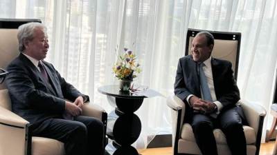 وزير الخارجية والهجرة وشئون المصريين في الخارج يلتقي برئيس وكالة اليابان للتعاون الدولي