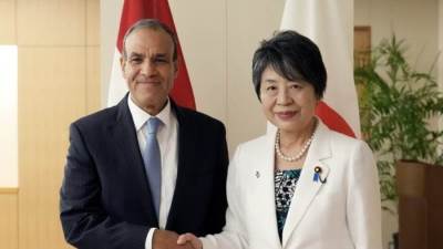 وزيرة خارجية اليابان بعد لقاء مع "عبد العاطى": اليابان تدعم جهود مصر بشأن غزة