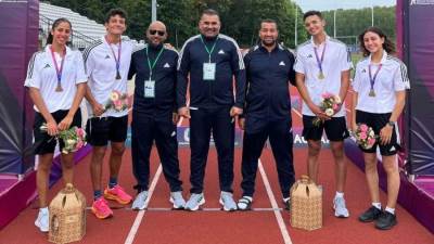 البعثة المصرية تكتسح منافسات الفرق وتحصد أربع ميداليات في بطولة العالم للخماسي الحديث بليتوانيا