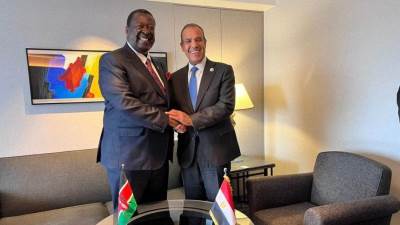 وزير الخارجية يلتقى مع الوزير الأول ووزير الخارجية الكيني على هامش الاجتماع الوزاري للتيكاد