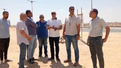 نائب رئيس "المجتمعات العمرانية" يتفقد سير العمل بوحدات المبادرة الرئاسية "سكن لكل المصريين" بـ"العلمين الجديدة"