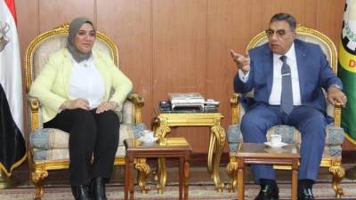  وزير التموين يتابع  تنفيذ أكبر مشروع لإنشاء منطقة  "لوجستية تجارية" بالدقهلية على مساحة 52 فدان باستثمارات تصل إلي 4 مليار جنيه