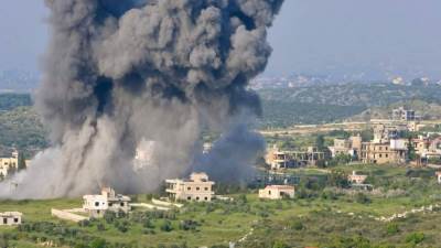 سلسلة غارات إسرائيلية على عدة مناطق جنوب لبنان