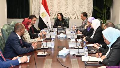 وزيرة التضامن تلتقي المشرف العام على المجلس القومي للأشخاص ذوى الإعاقة