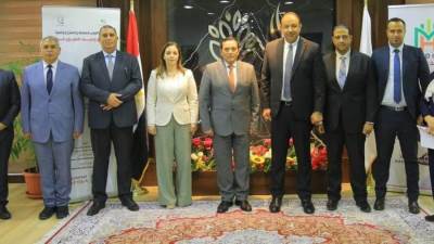 شركة تنمية الريف المصرى الجديد تتعاقد مع مجموعة "المجد جروب