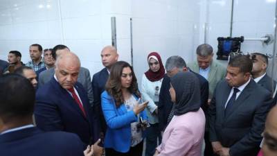 وزيرة التنمية المحلية ومحافظ القليوبية يفتتحان تطوير ورفع كفاءة مجزر شبرا الخيمة بتكلفة 20 مليون جنيه 