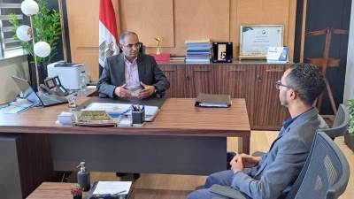 نائب وزير الإسكان يبحث أوجه التعاون مع شركة متخصصة في استخدام التكنولوجيات الحديثة لتقديم خدمات مياه الشرب والصرف الصحي