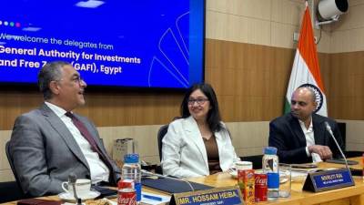 هيئة الإستثمار: اهتمام هندي بالاستثمار في صناعات الأسمدة والهيدروجين الأخضر والأغذية في مصر