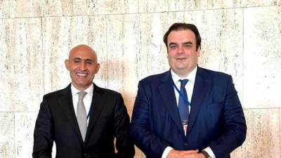 وزير التعليم يلتقى نظيره اليوناني لبحث تعزيز أوجه التعاون وتبادل الخبرات بين البلدين