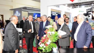 وزير السياحة والآثار يفتتح المعرض الدولي لتجهيزات الفنادق والمنشآت السياحية في دورته الرابعة والأربعين